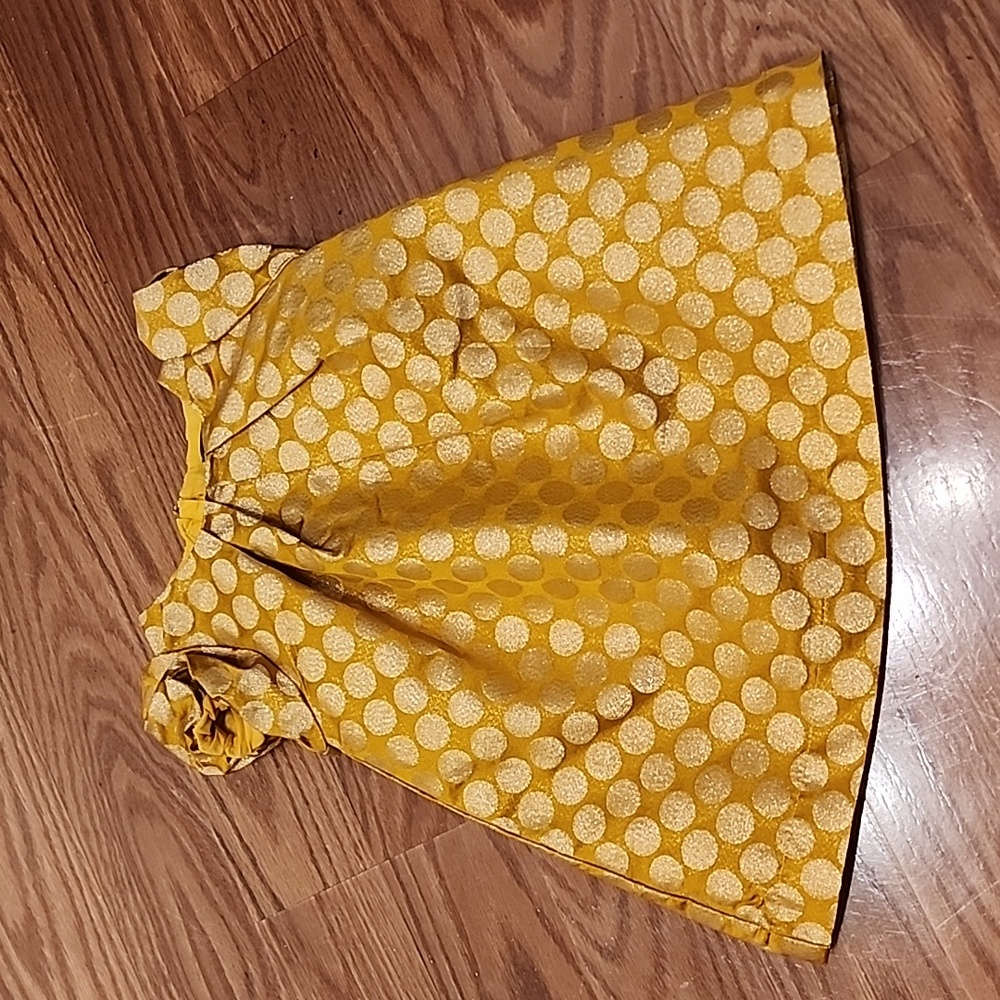 Gold new years dress‎ 3-6mo gap New